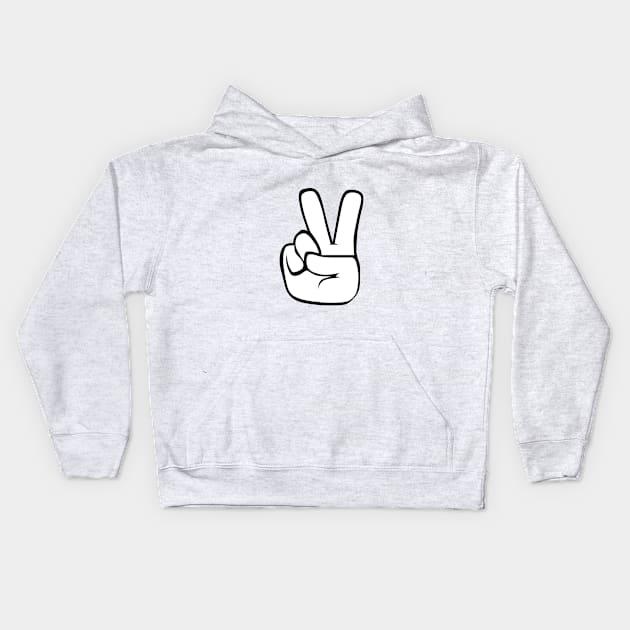 The Letter V Kids Hoodie by jbensch